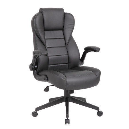 BOSS Leather Executive Chair B8551-BK